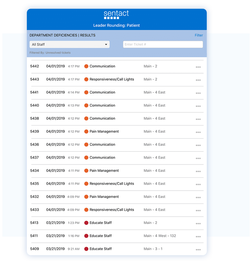 SentactOnDemand screen
